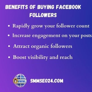 Benefits Of Buying Facebook Followers