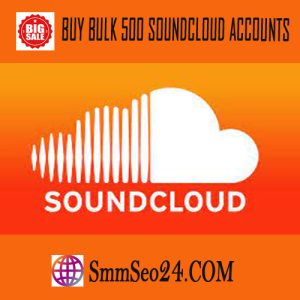 BUY BULK 500 SOUNDCLOUD ACCOUNTS