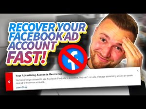 Facebook Account Restricted from Advertising.
